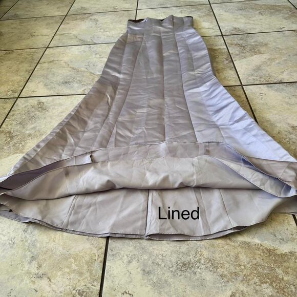 Bari Jay size 6 Lavender Sequin Beaded Mermaid Dress NWT Special Occasion - Picture 3 of 16